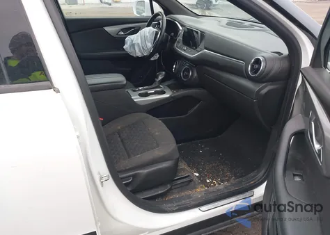 2019 Chevrolet Blazer из США, поврежденный, VIN 3GNKBBRA9KS683863